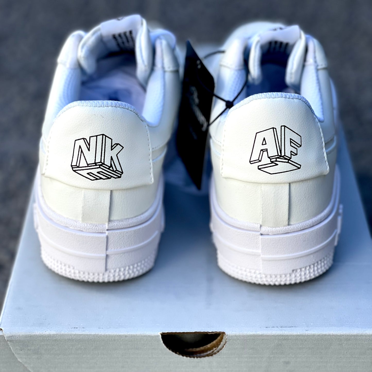 Wmns Air Force 1 - 'Pixel White' - The Treasury By Tahzir | Online - 4