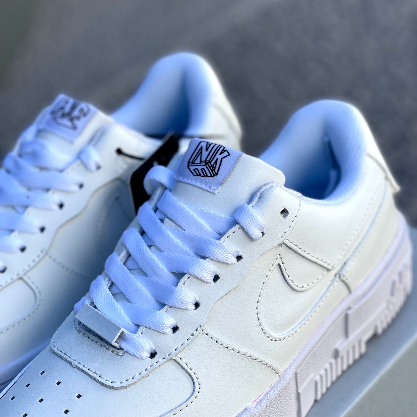 Wmns Air Force 1 - 'Pixel White' - The Treasury By Tahzir | Online - 3