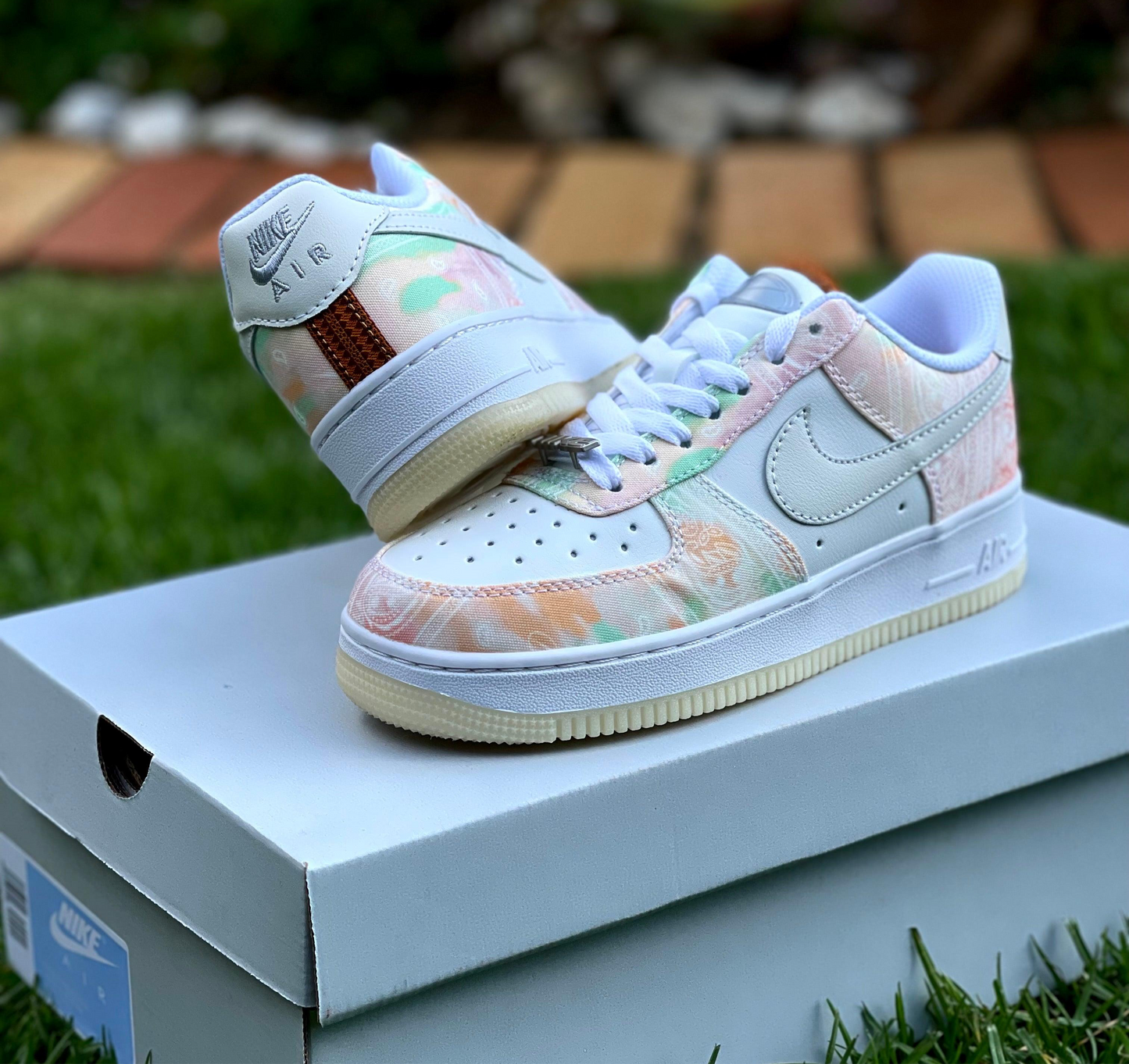 Wmns Air Force 1 '07 LX - 'Pastel Paisley' - The Treasury By Tahzir | Online - 2