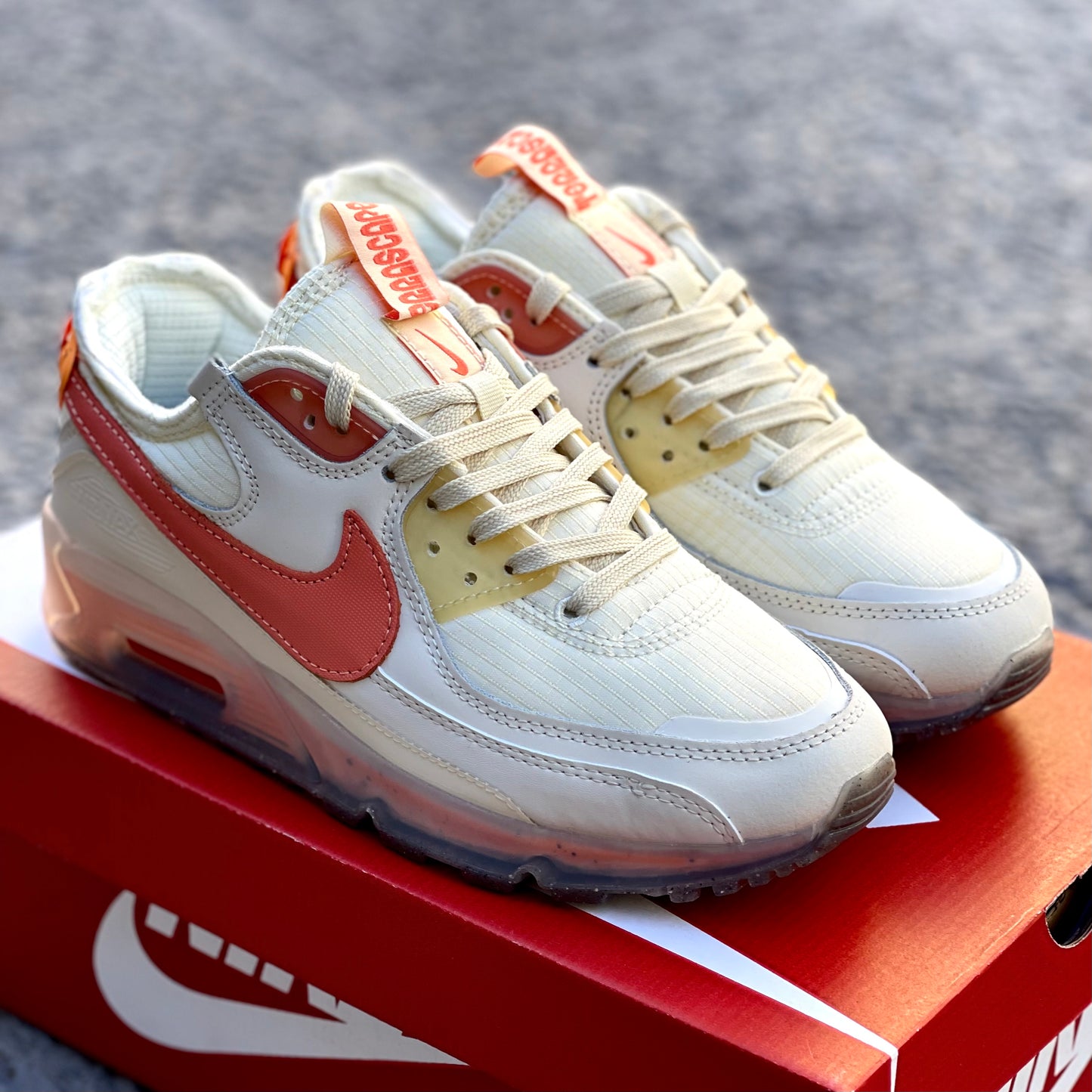 Air Max Terrascape 90 - 'White Red Clay' - The Treasury By Tahzir | Online - 1