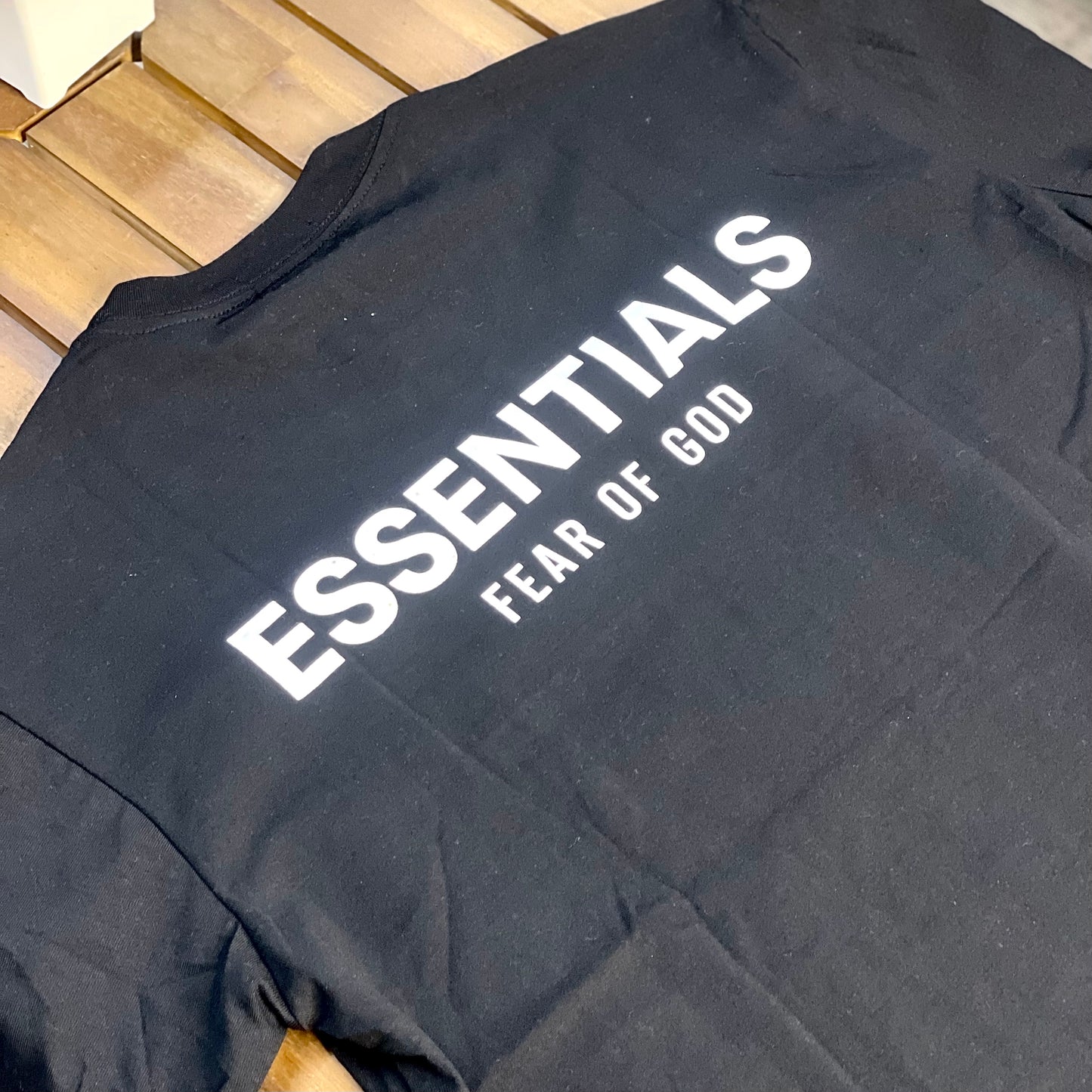 Fear of God short sleeve Tee - 'Black' - The Treasury By Tahzir | Online - 3