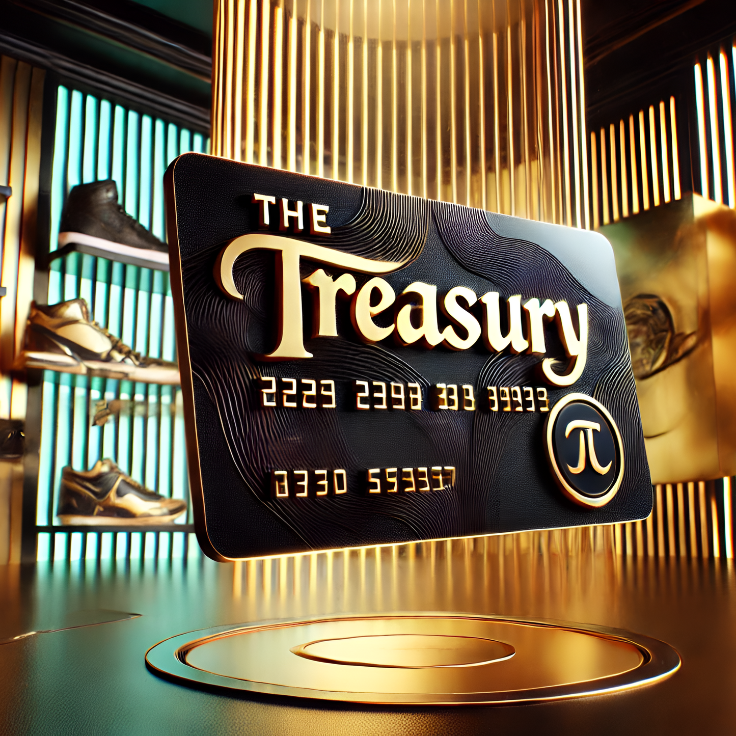 Gift card image at The Treasury By Tahzir