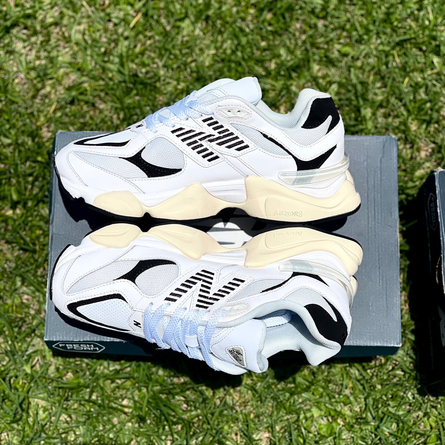 NB 9060 'White Black' featured as the collection image for the NB 9060 Collection at The Treasury.
