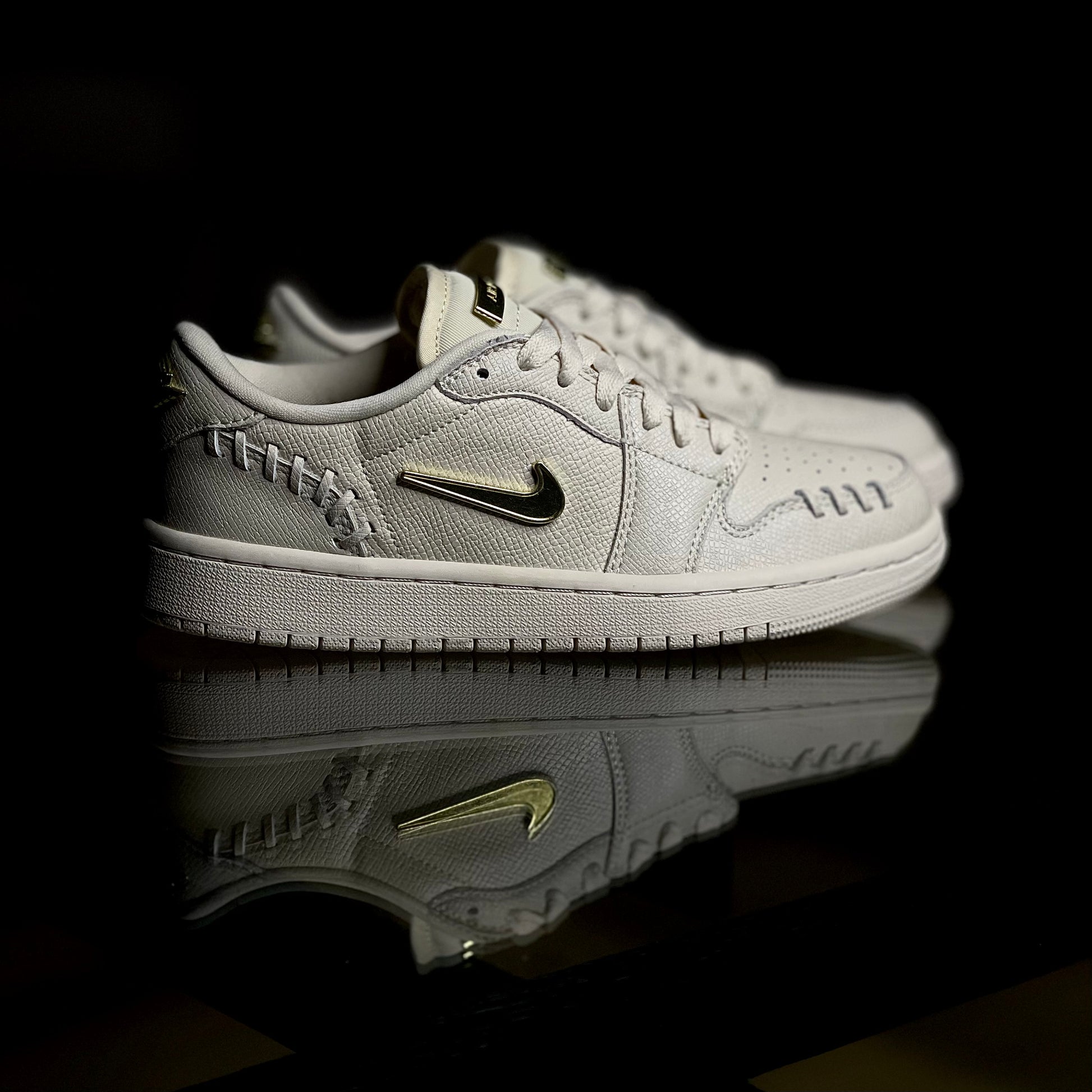 Air Jordan 1 Method of Make Light Legend Brown side view — premium brown leather sneaker with Sail midsole and tonal detailing