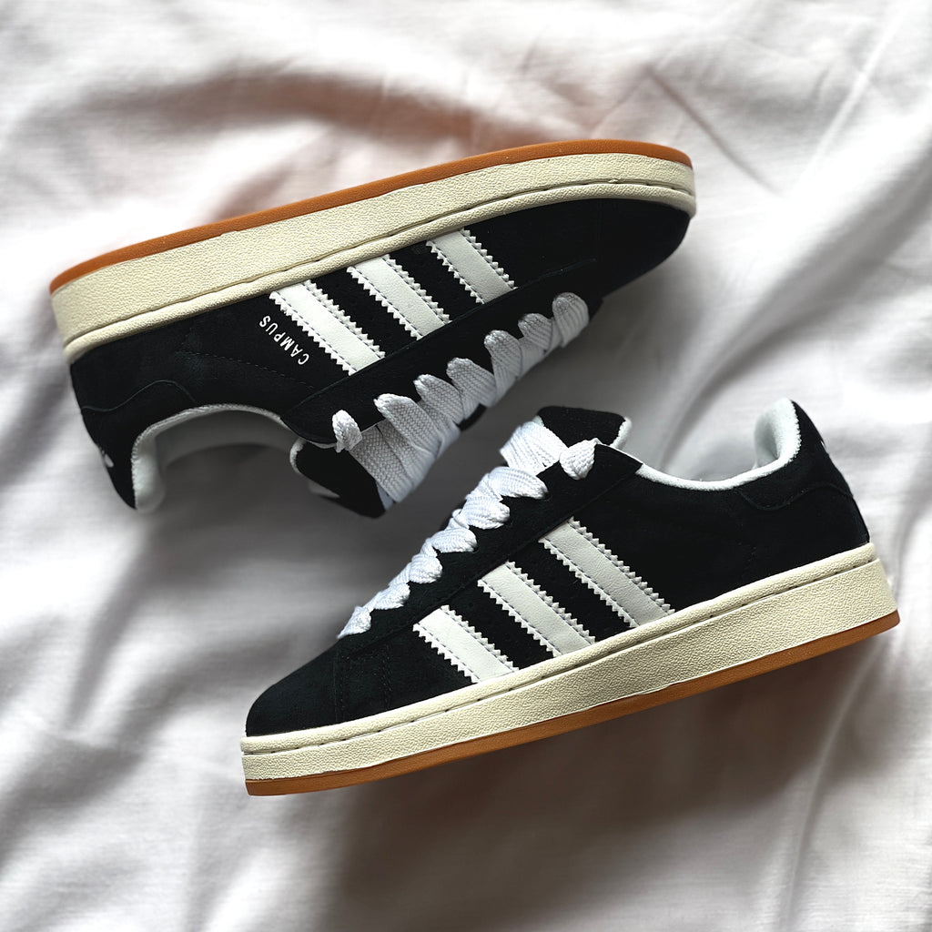 adidas Campus black side profile sneaker