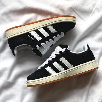 adidas Campus black side profile sneaker