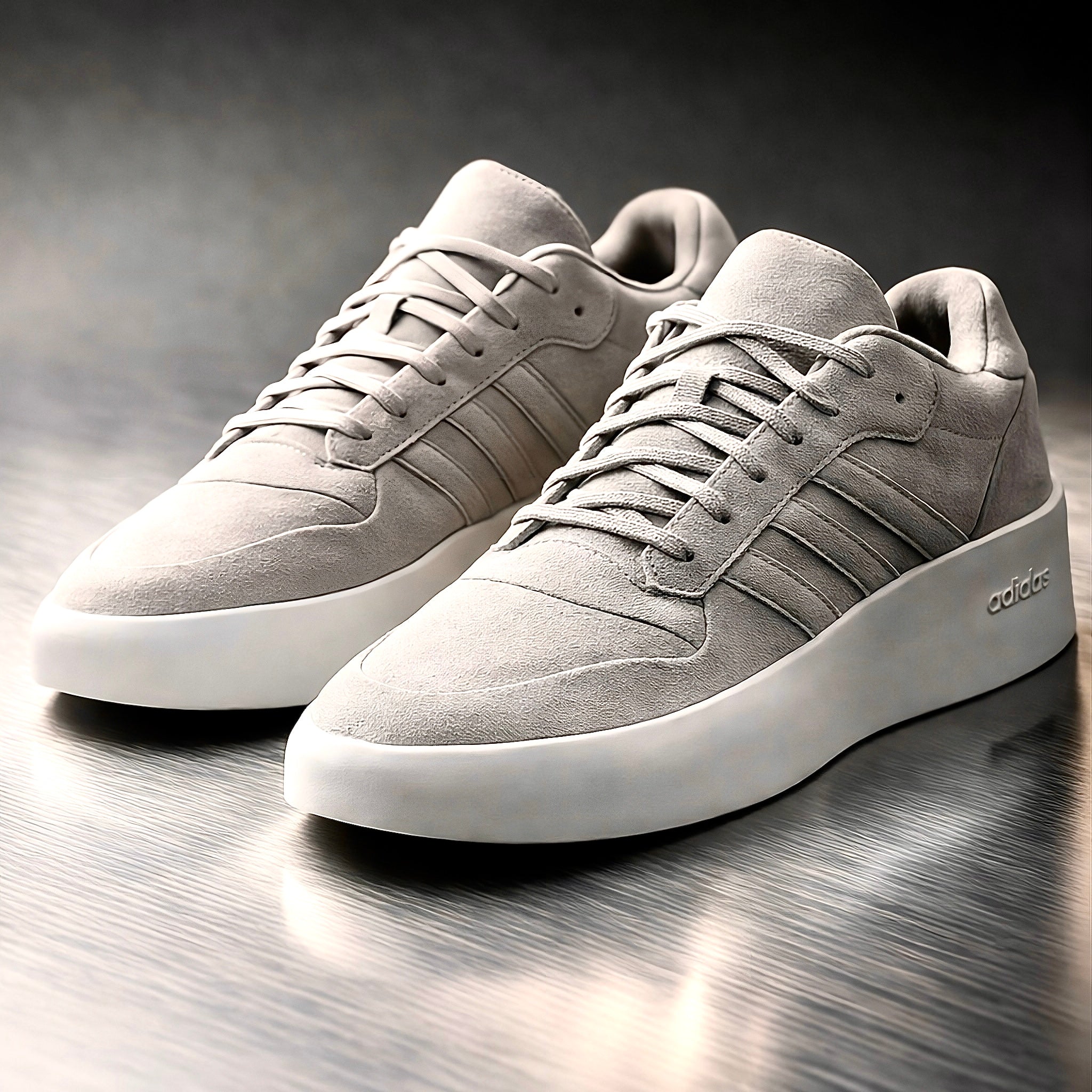 adidas x Fear of God Athletics 86 Low Talc side profile