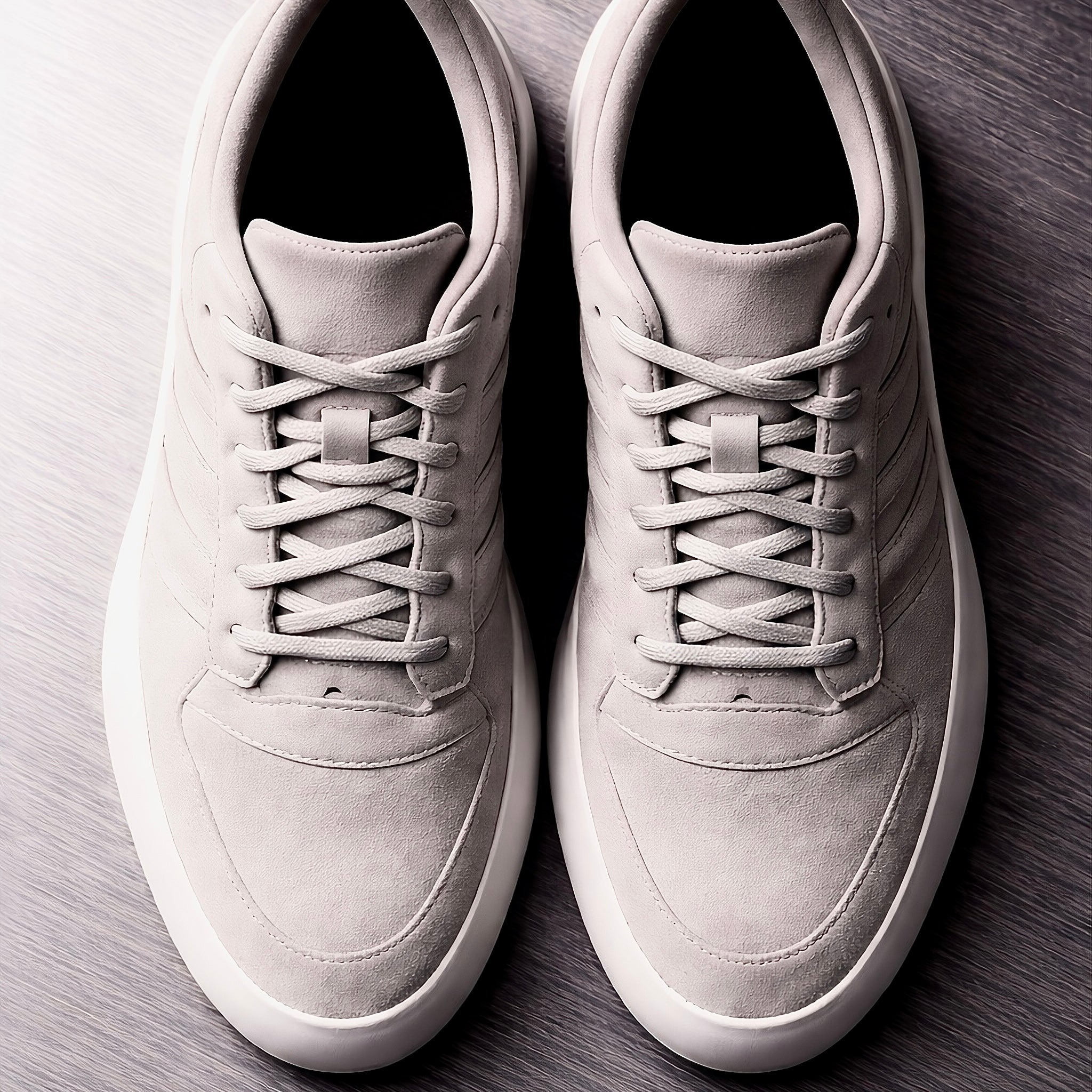 Top view of adidas Fear of God 86 Low Talc sneaker
