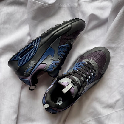 Close-up of layered materials on Air Max 90 Drift