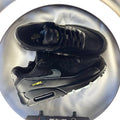 Nike Air Max 90 Halloween with black upper and orange detailing – side profile
