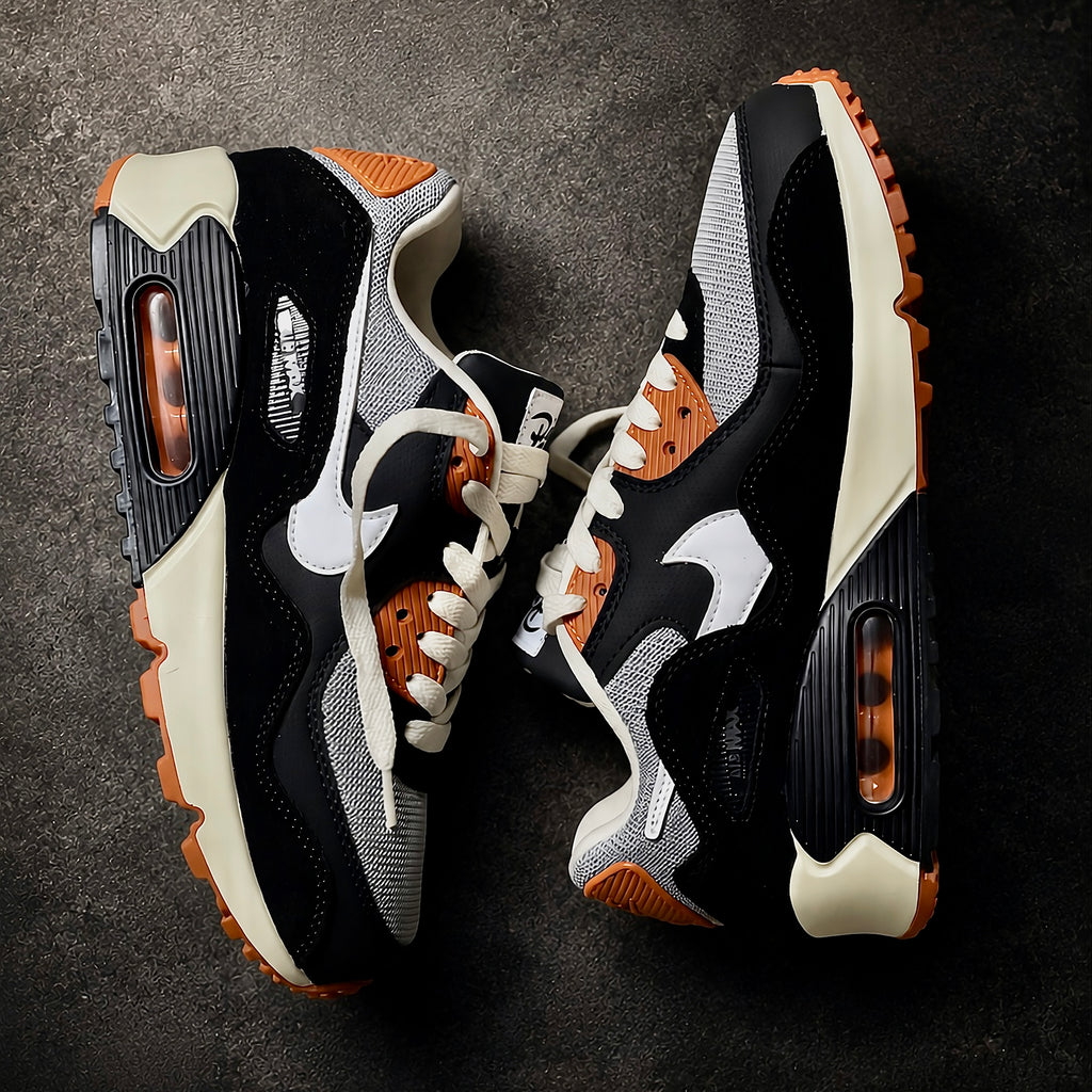 Patta x Nike Air Max 90 SP Black Particle Grey lateral side profile