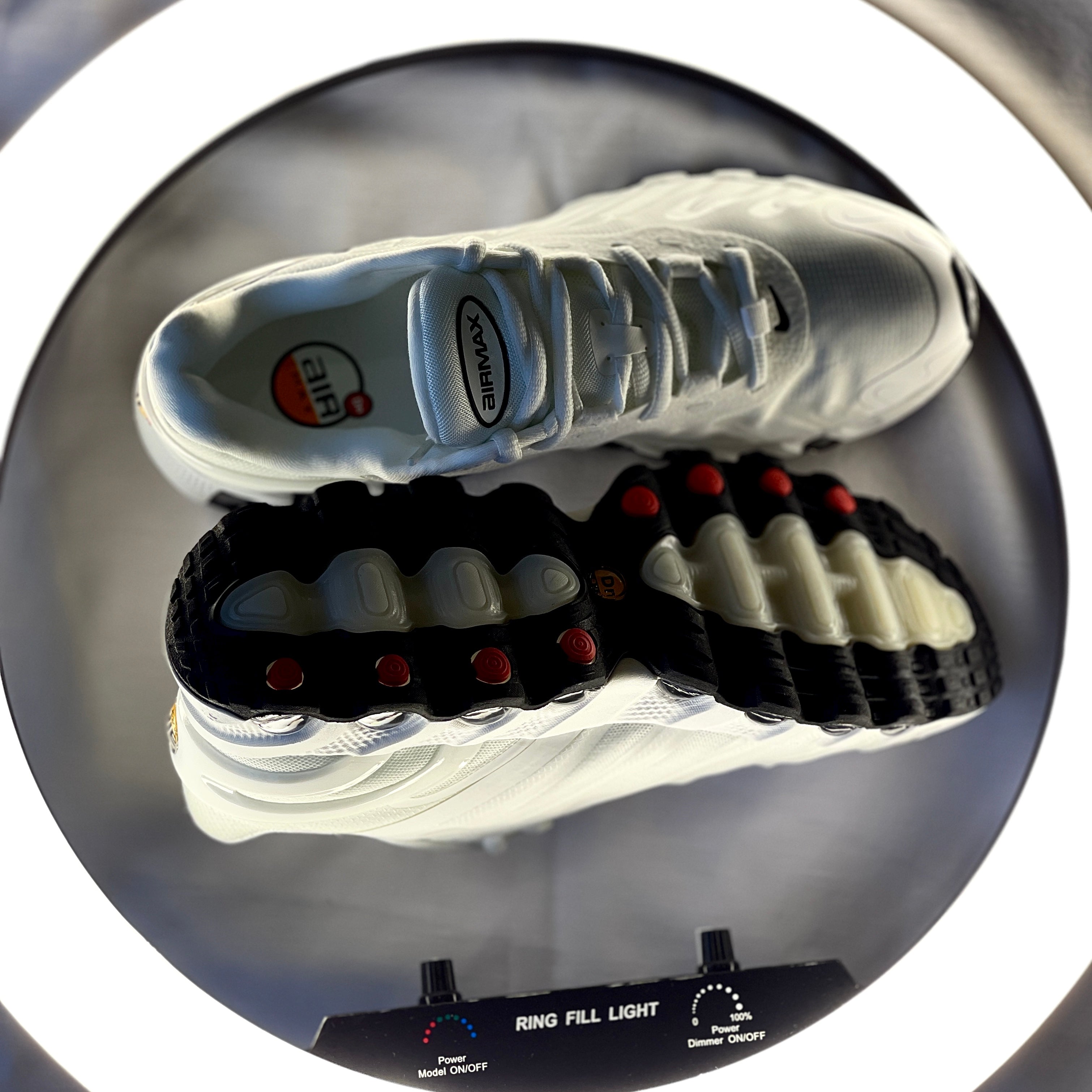Outsole traction pattern on Nike Air Max DN8