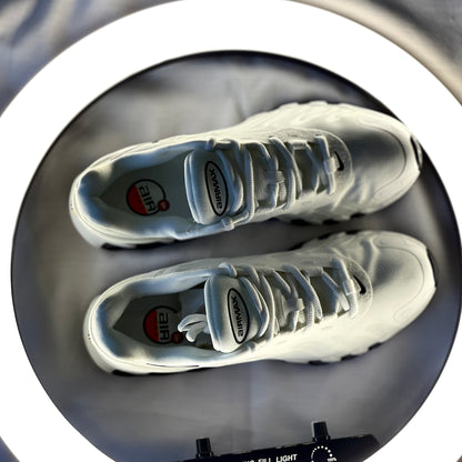 Top view of Nike Air Max DN8 in Pure Platinum Black