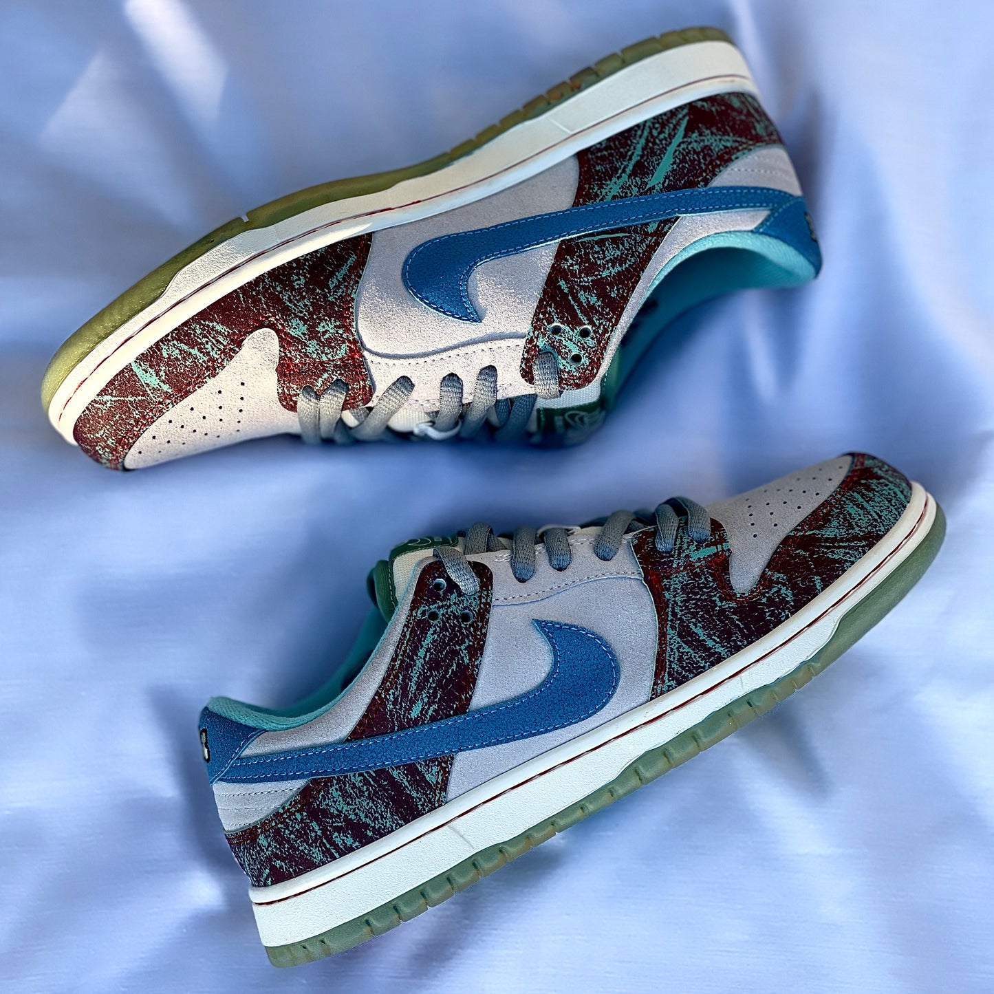 Crenshaw Skate Club x Nike Dunk Low SB side profile