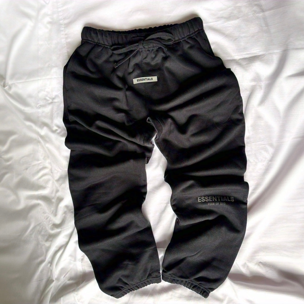 Fear of God Core Collection Sweatpant black front view