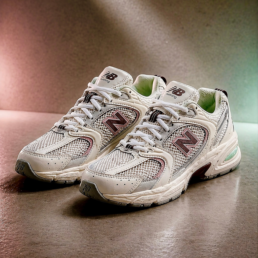New Balance 530 Sea Salt Ice Wine side profile