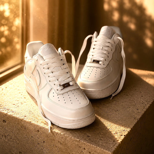 Nike Air Force 1 ’07 Low Triple White side profile
