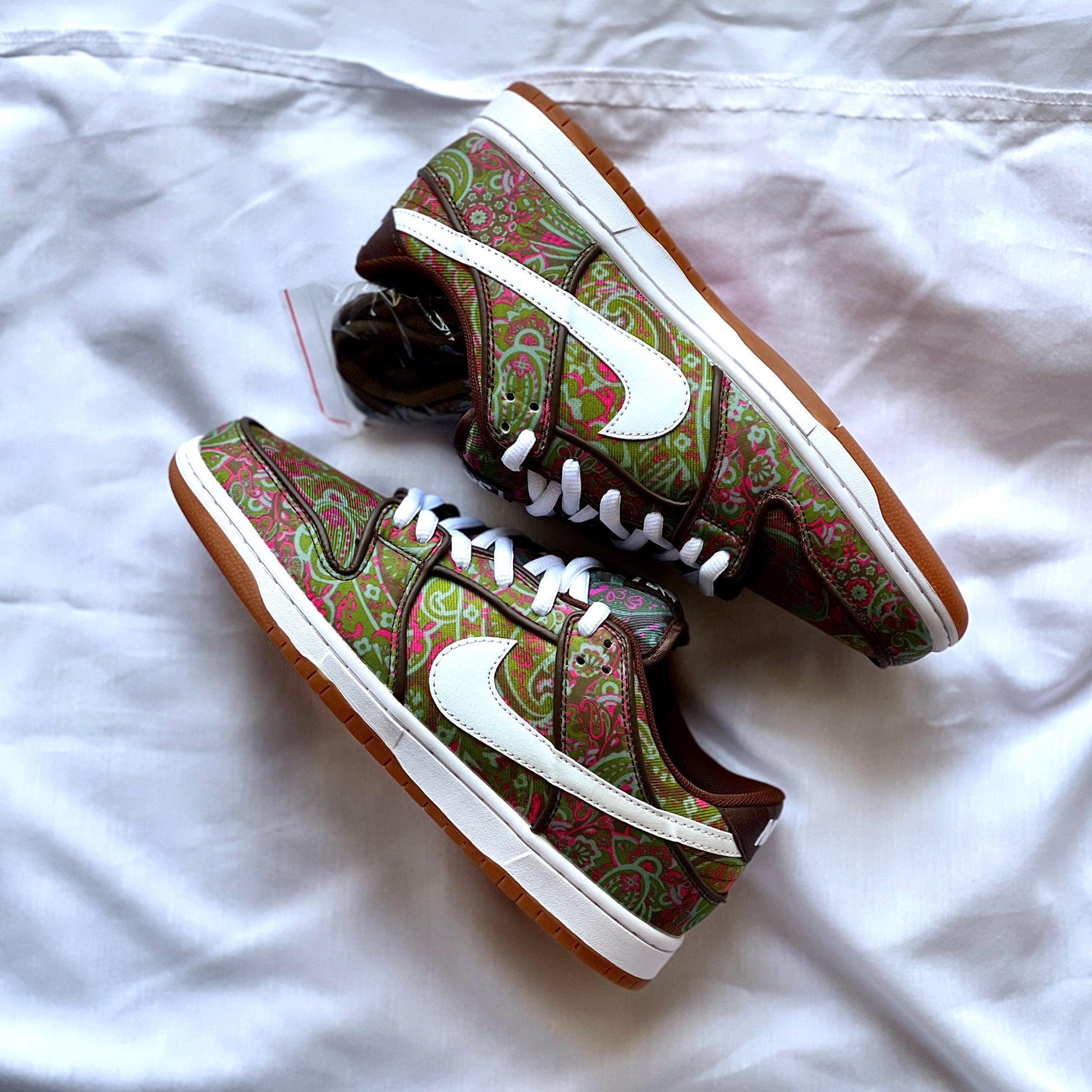 Nike Dunk Low Pro Premium SB Paisley side profile