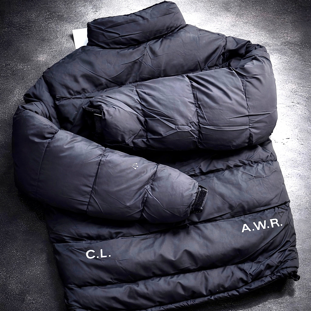 Nike x Drake NOCTA NRG Reversible Puffer Jacket Black rear view
