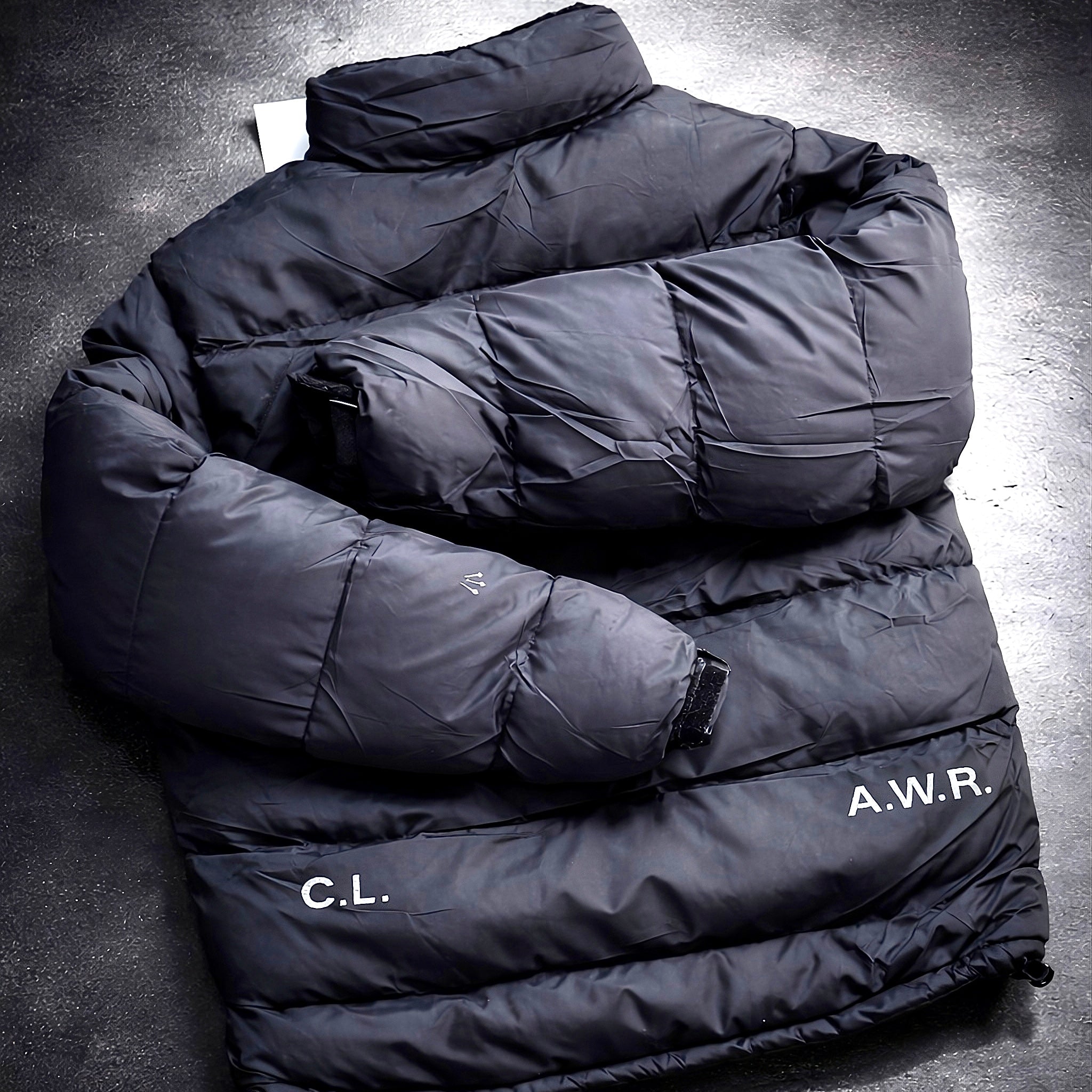 Nike x Drake NOCTA NRG Reversible Puffer Jacket Black rear view