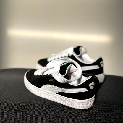 Puma Suede XL Black White side profile