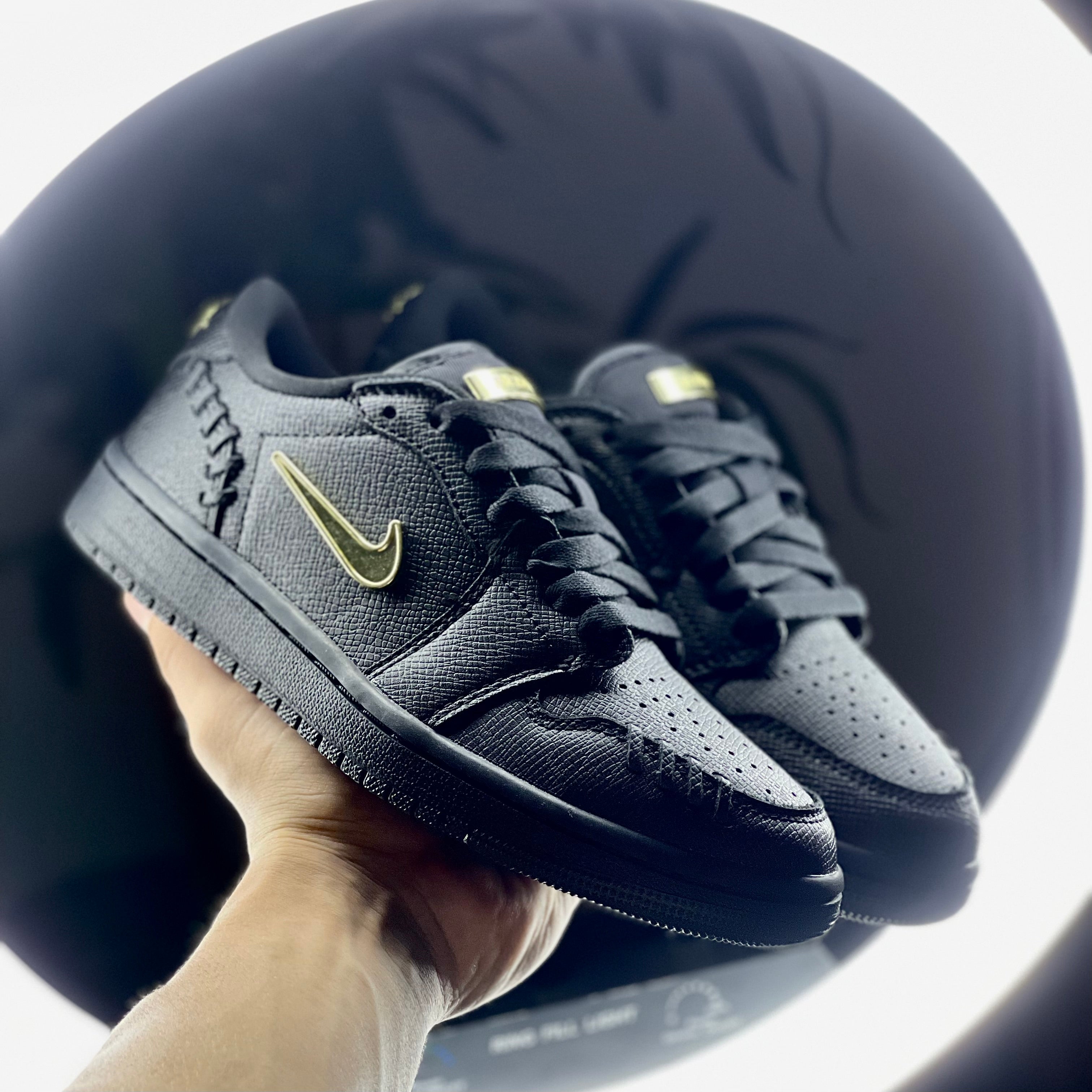 Wmns Air Jordan 1 Low Method of Make - 'Black' - The Treasury By Tahzir | Online  - 1