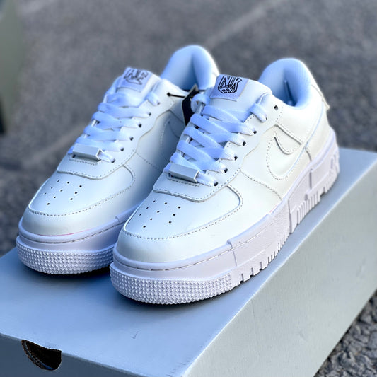 Wmns Air Force 1 - 'Pixel White' - The Treasury By Tahzir | Online  - 1