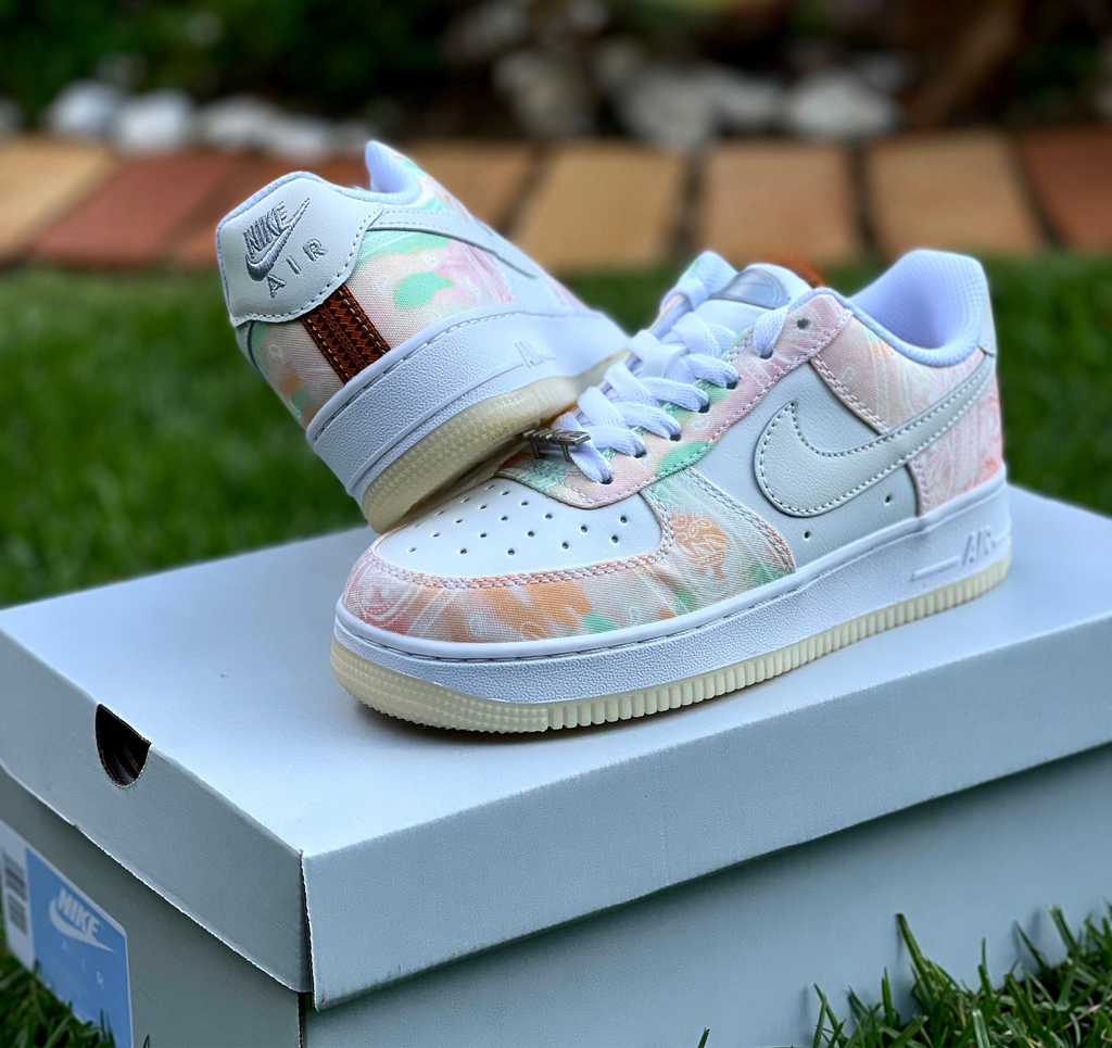 Wmns Air Force 1 '07 LX - 'Pastel Paisley' - The Treasury By Tahzir | Online  - 2