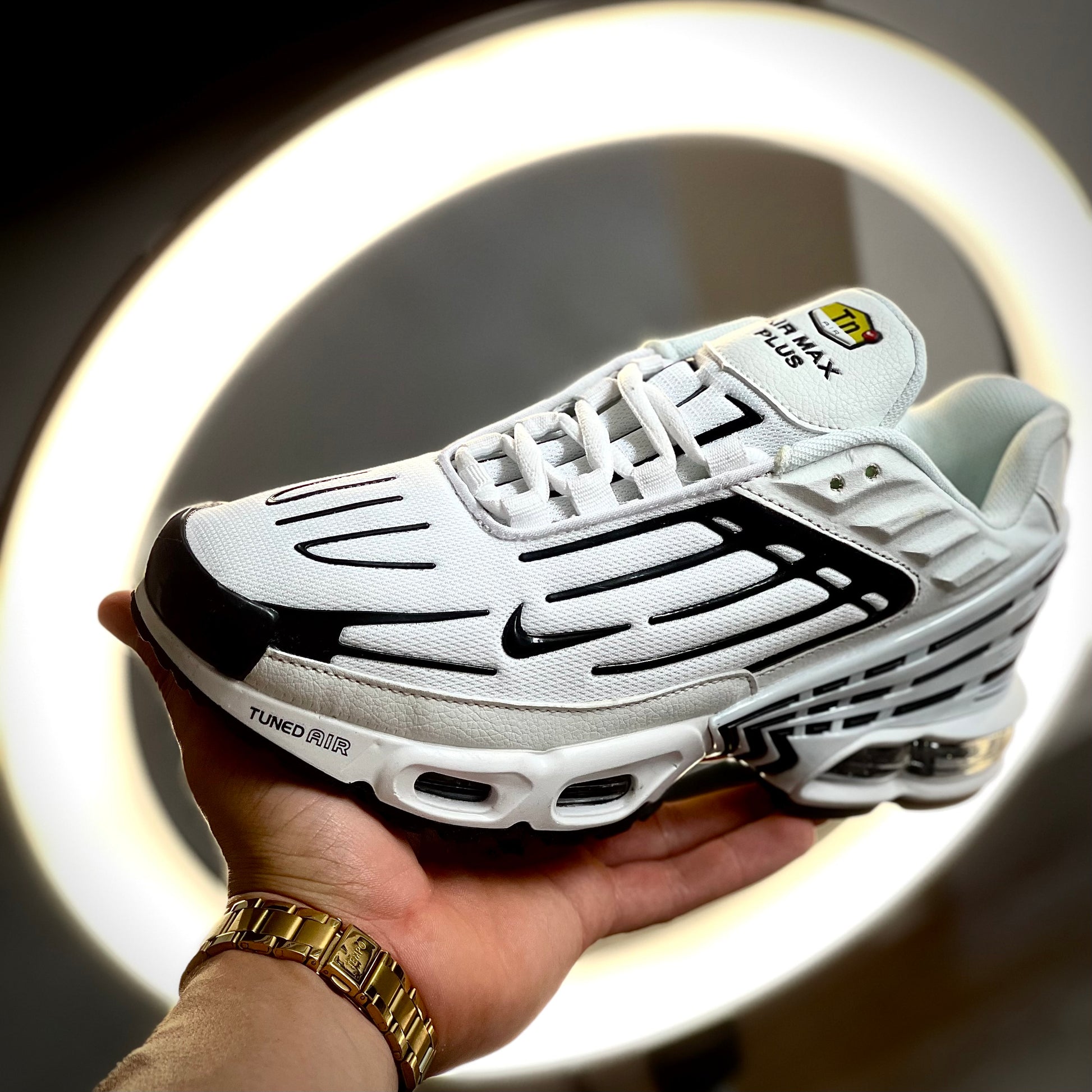 Air Max Plus 3 Leather - 'White Black' - The Treasury By Tahzir | Online  - 2