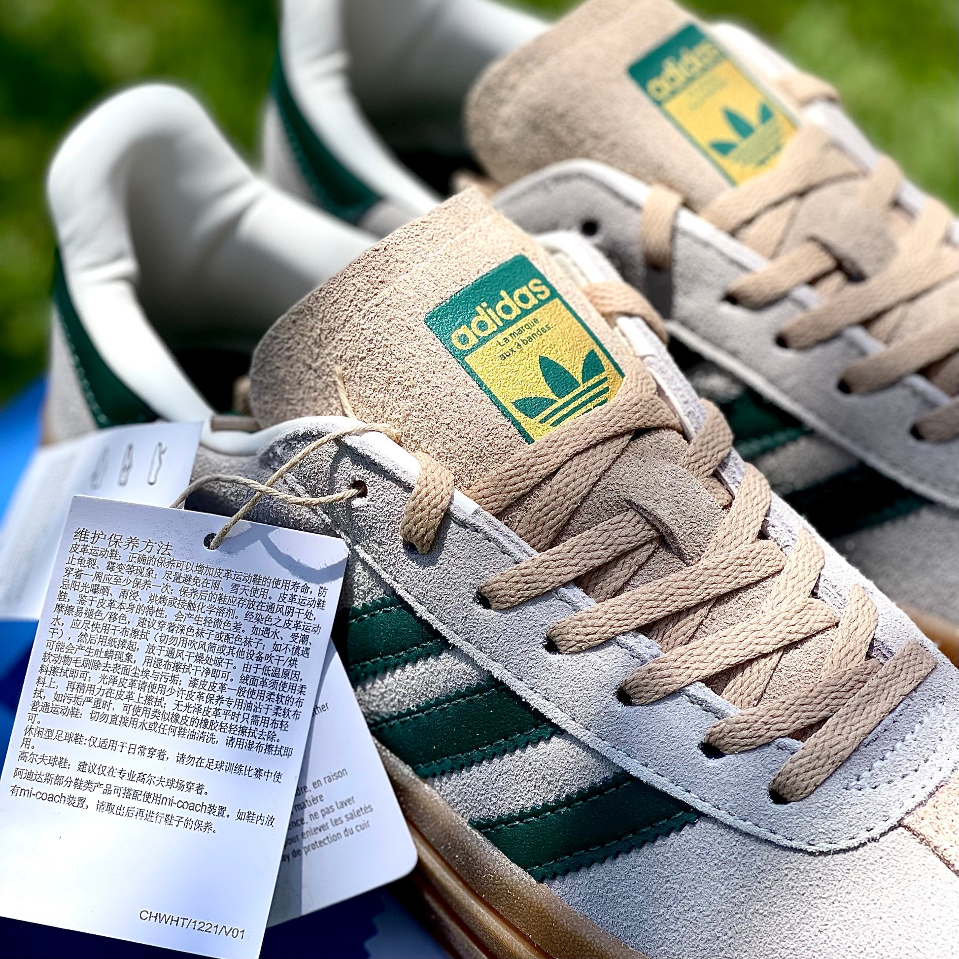 Wmns Gazelle Bold - 'Cream Collegiate Green' - The Treasury By Tahzir | Online  - 2