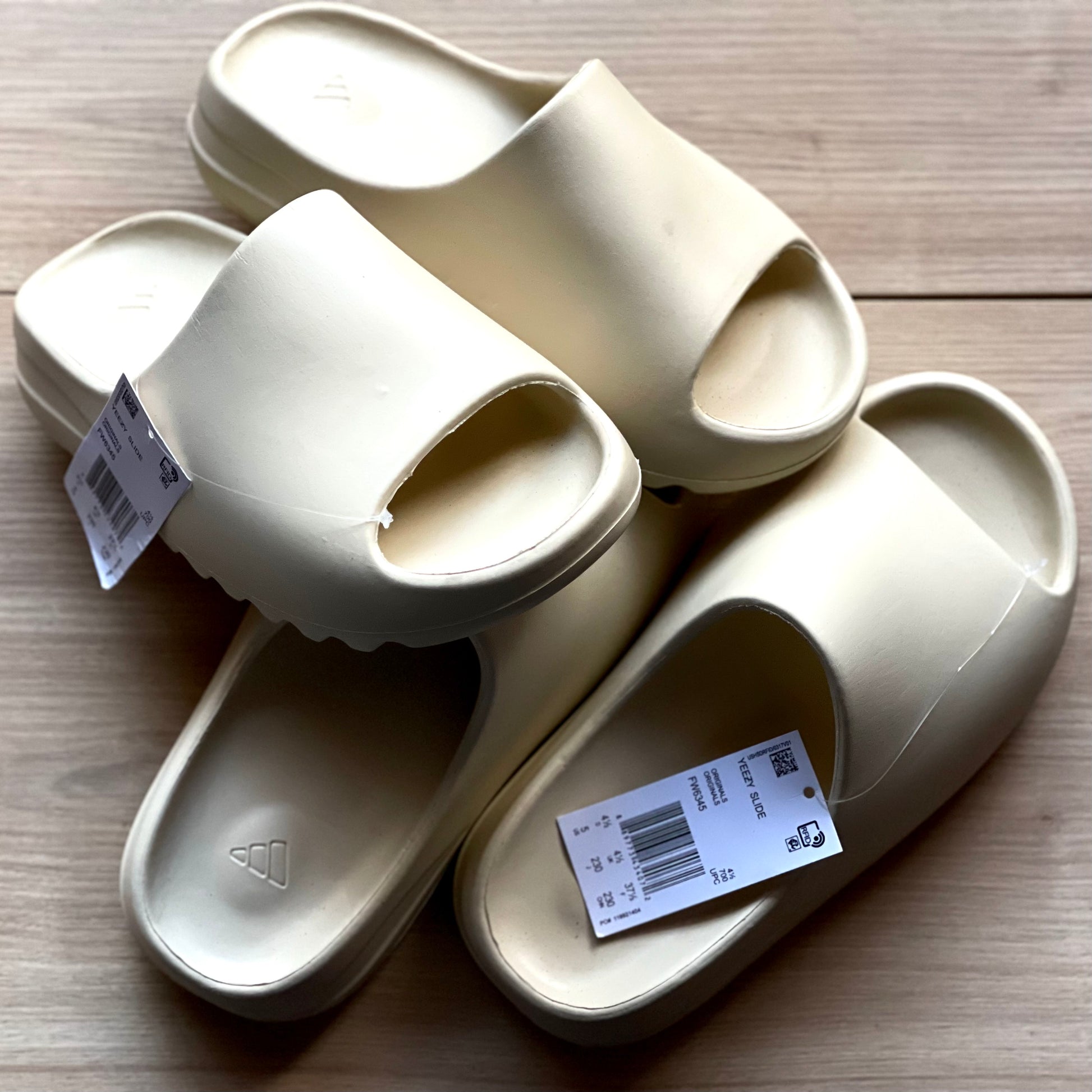 Yeezy Slides - 'Bone' - The Treasury By Tahzir | Online  - 2